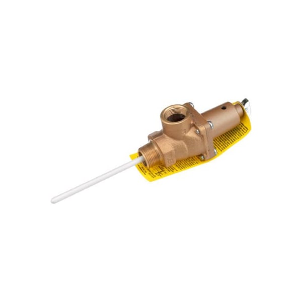 Allpoints 56-1081 Cast Iron 3/4" NPT Pressure and Temperature Relief Valve - 150 PSI